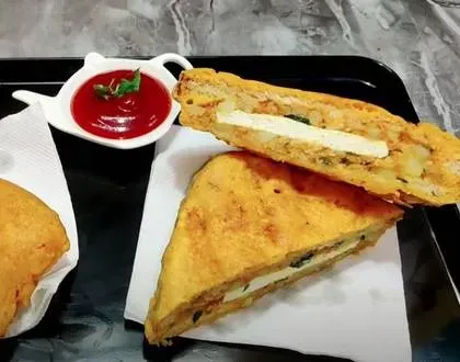 Paneer Bread Pakora (2szt)