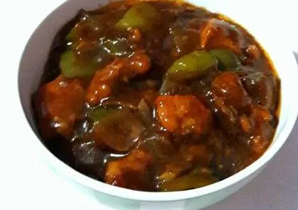 Chilli Chicken with Egg Fried Rice