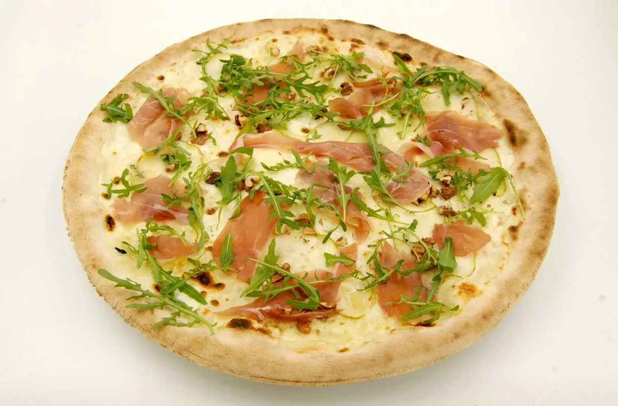Pizza Parma e Pera
