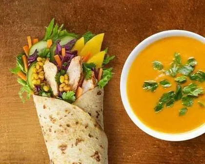 Wrap Tajski + Zupa