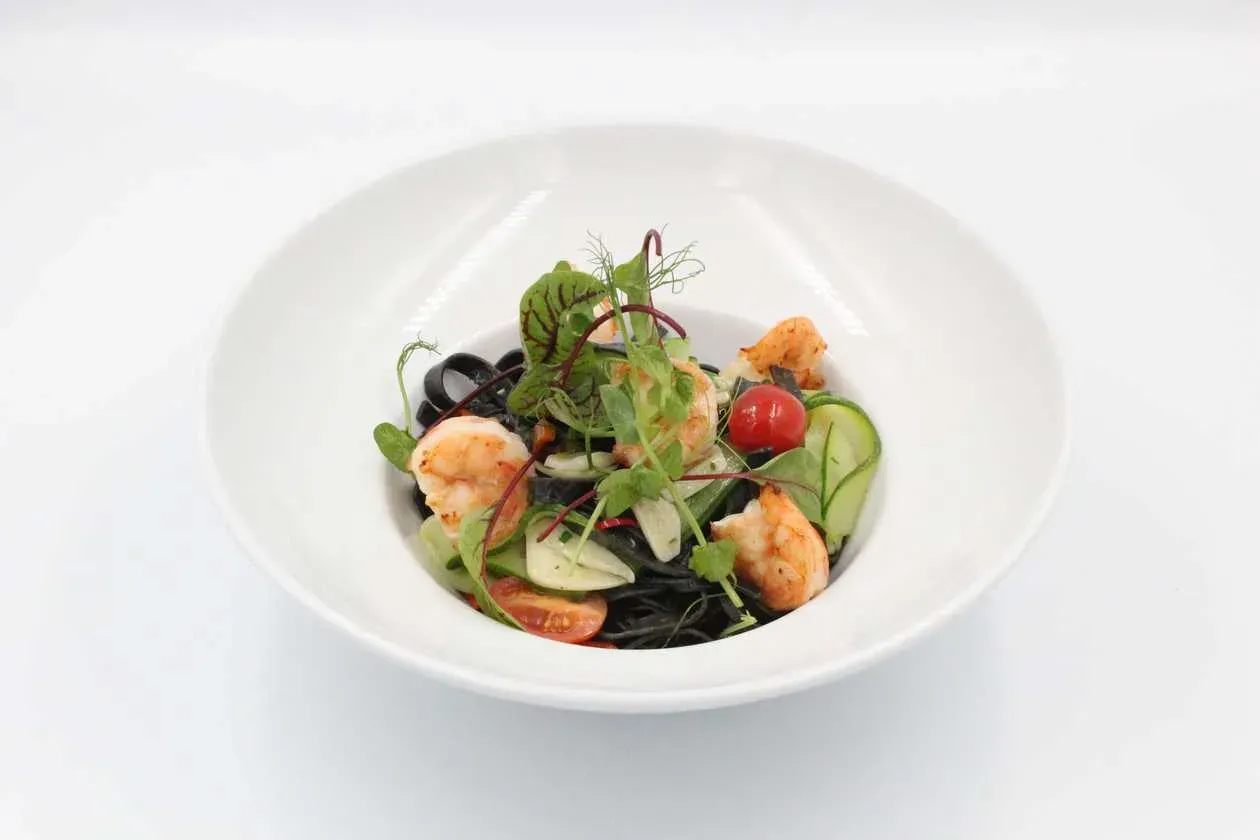 Tagliatelle Nero Gamberi