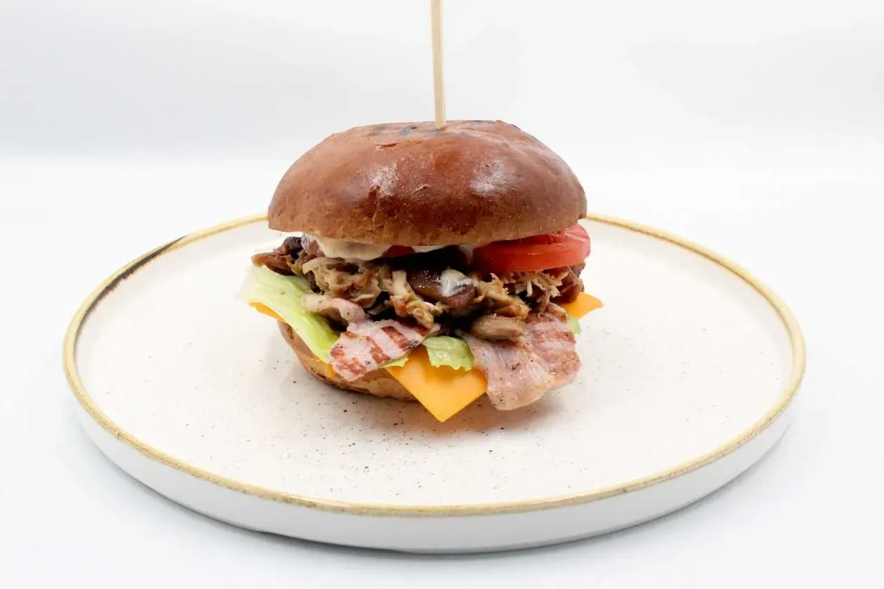Pulled Chicken Burger