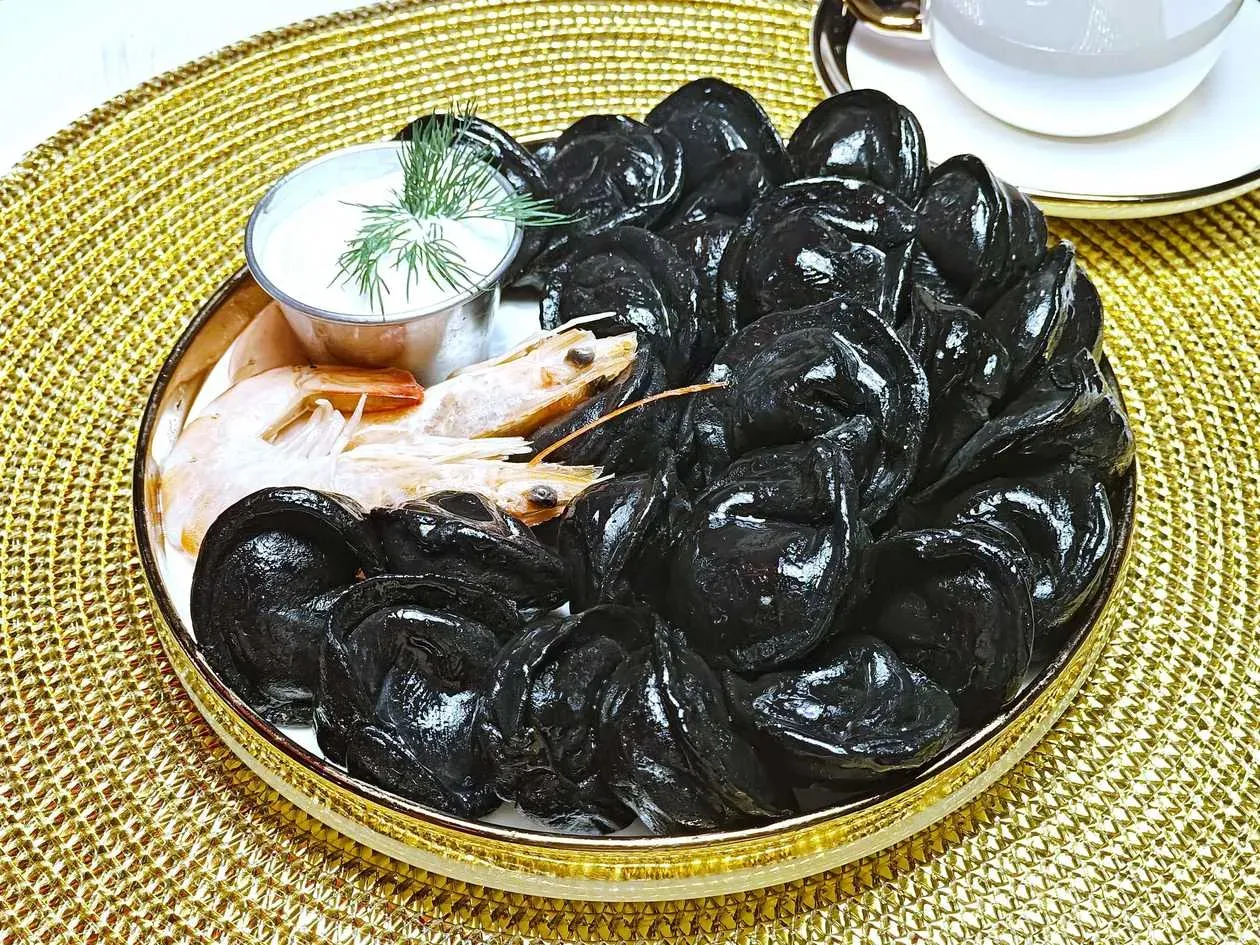 Z krewetkami 350g