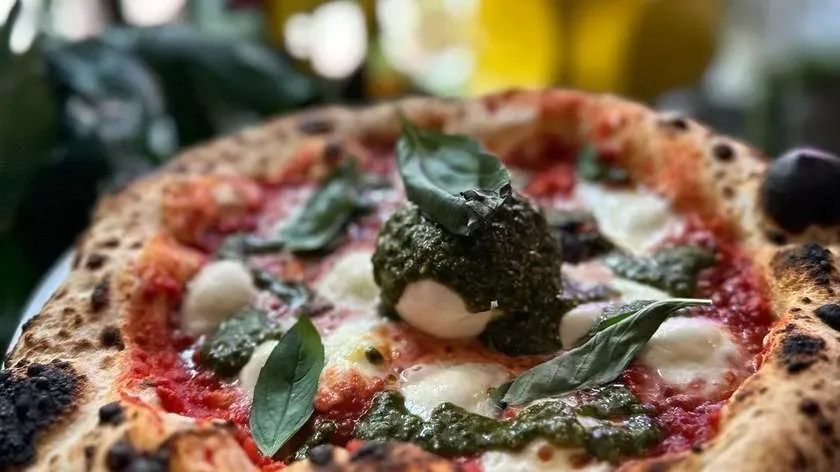 Burrata al pesto 🌿