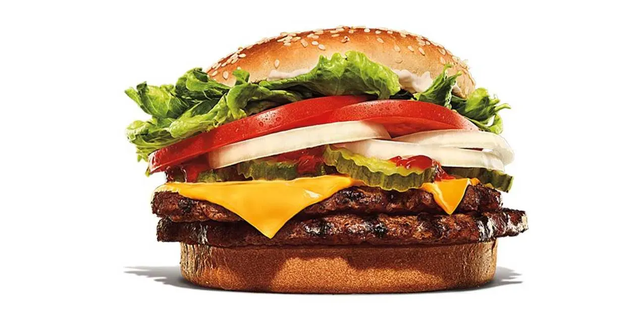 Double Bacon & Cheese Whopper