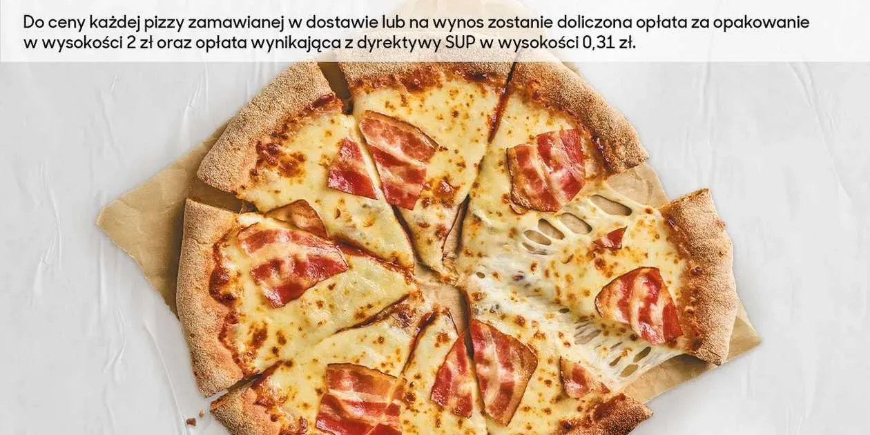PIZZA BBQ BEKON Srednia