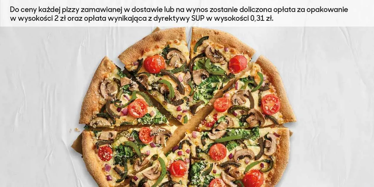 PIZZA VEGE MANIA Srednia