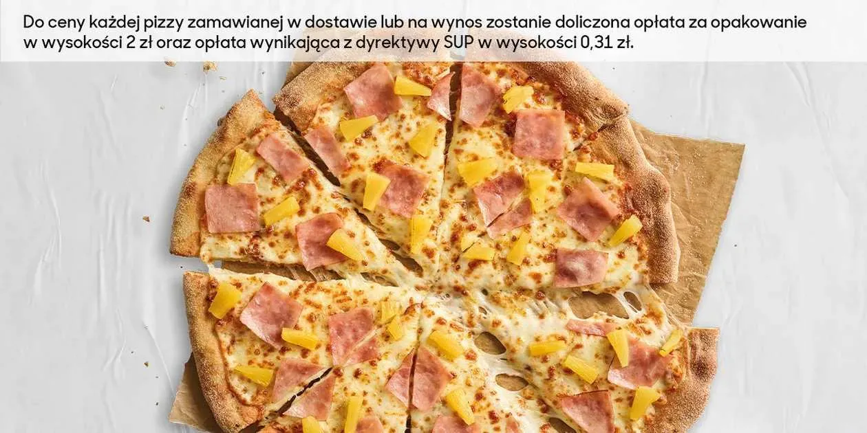 PIZZA HAWAJSKA Srednia