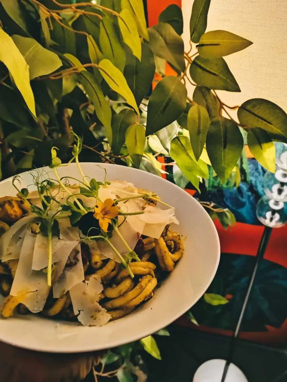 Strozzapreti con polo