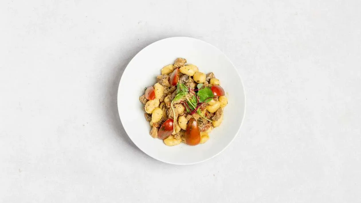 Gnocchi z gyrosem