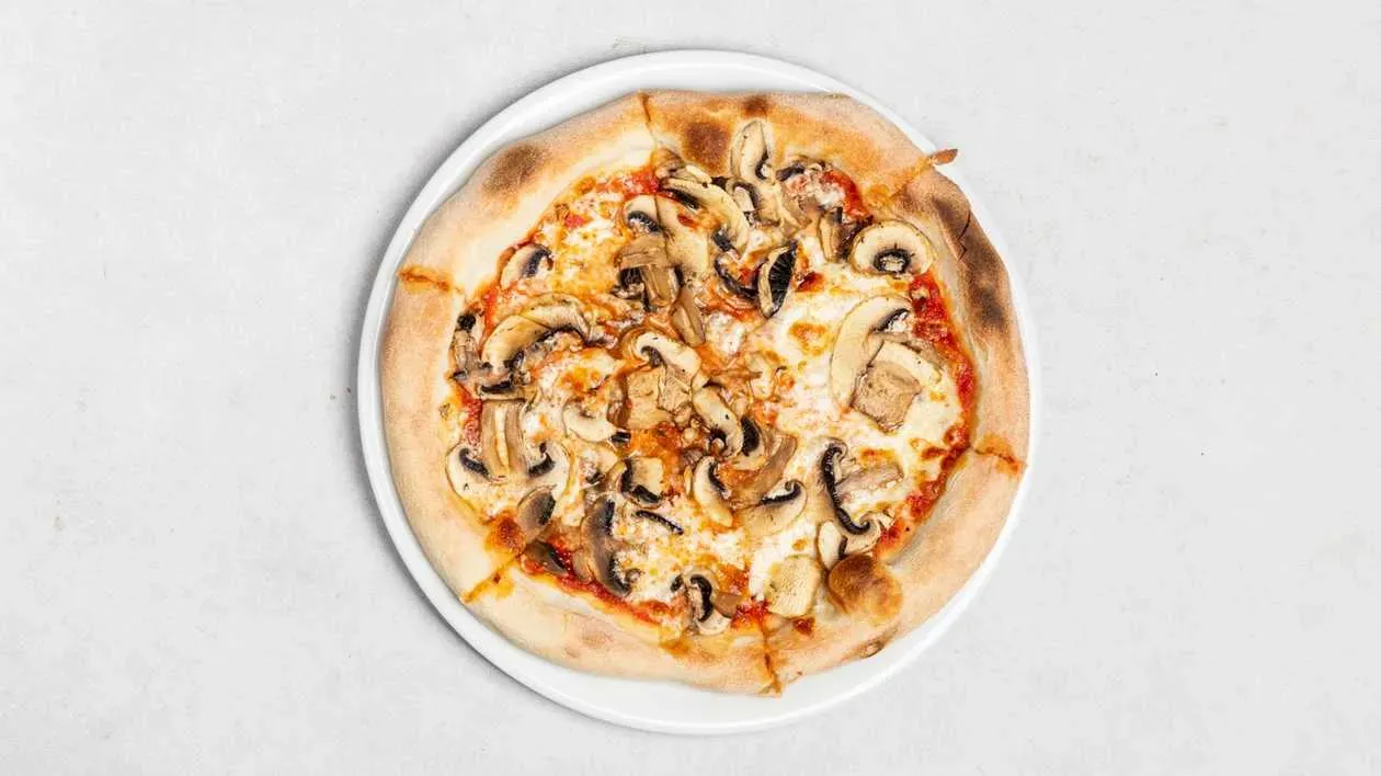 Pizza Funghi / vegan