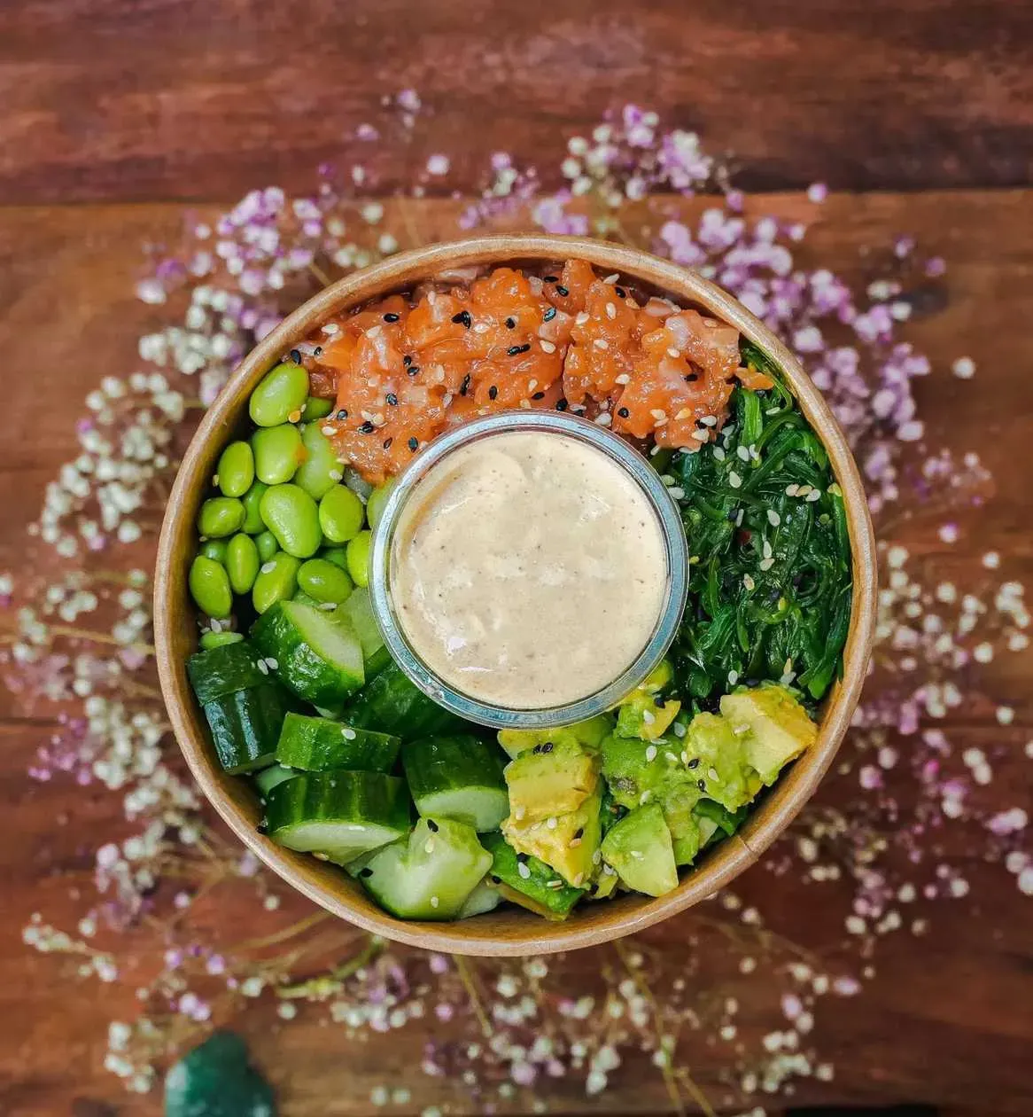 Poke Salmon