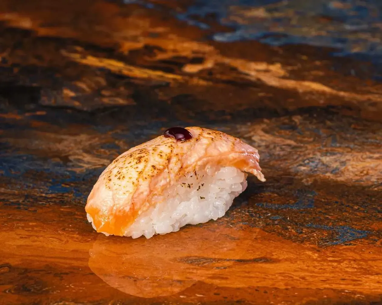 Nigiri Fried Salmon