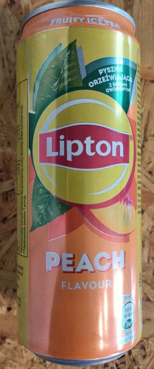 Lipton fruit ice tea peach