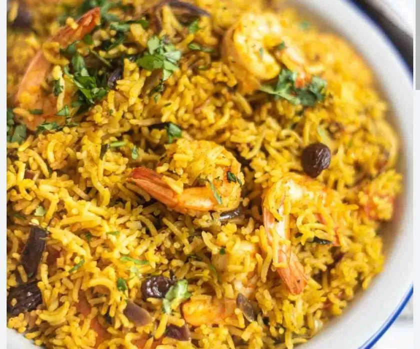 Shrimps Biryani