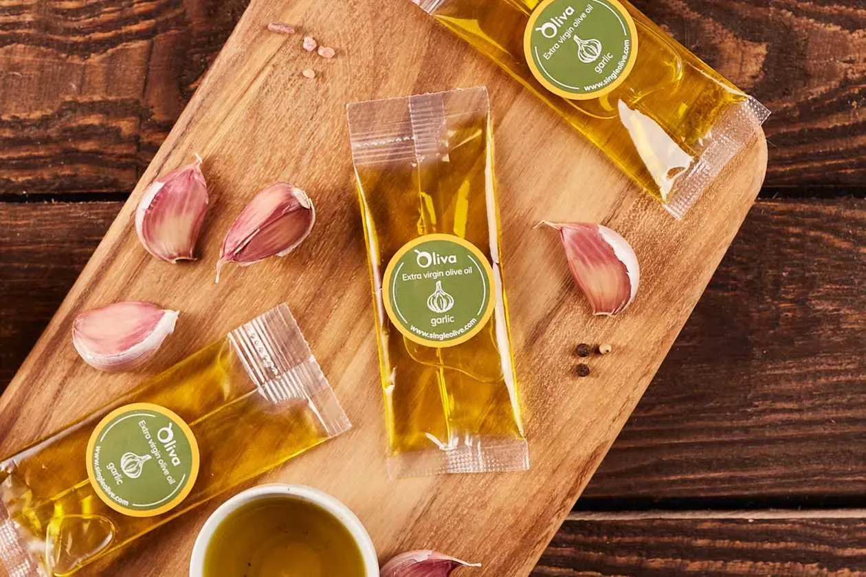 Olive Extra Virgin 15ml - Garlic Flavour