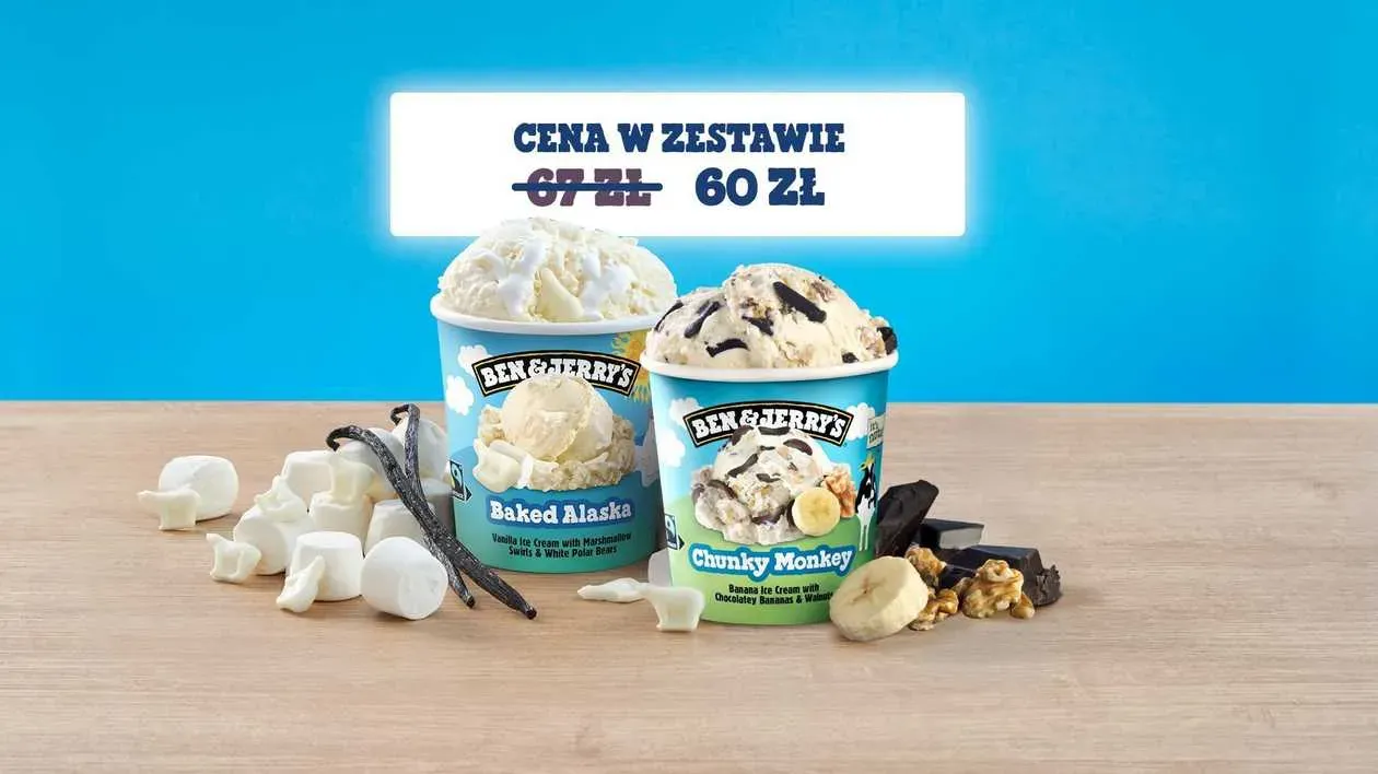 Zestaw 2 kubków BEN&JERRY'S
