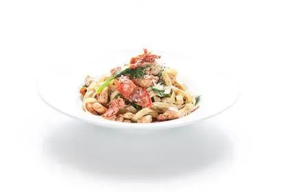 Pasta Tapenada e Pollo