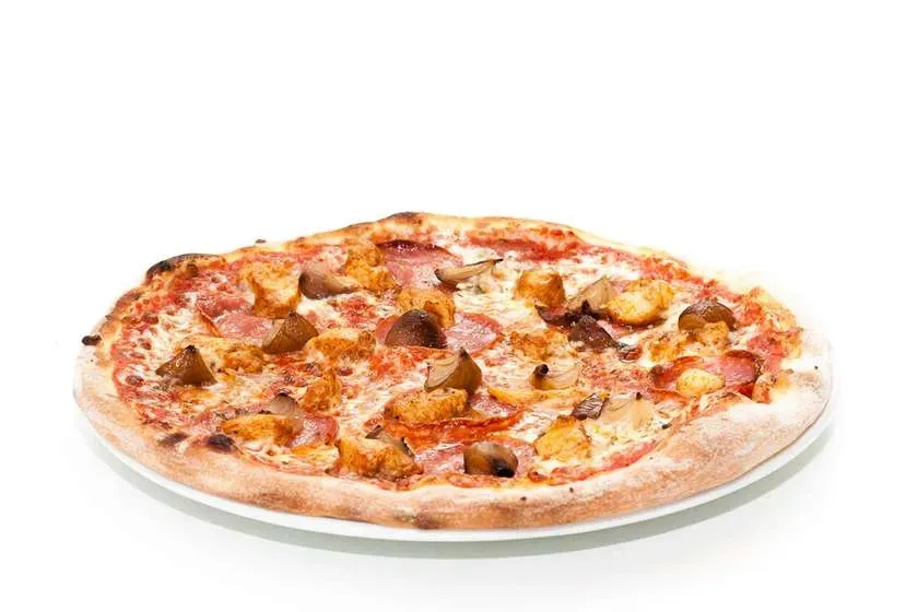 Pizza Spinata e Pollo