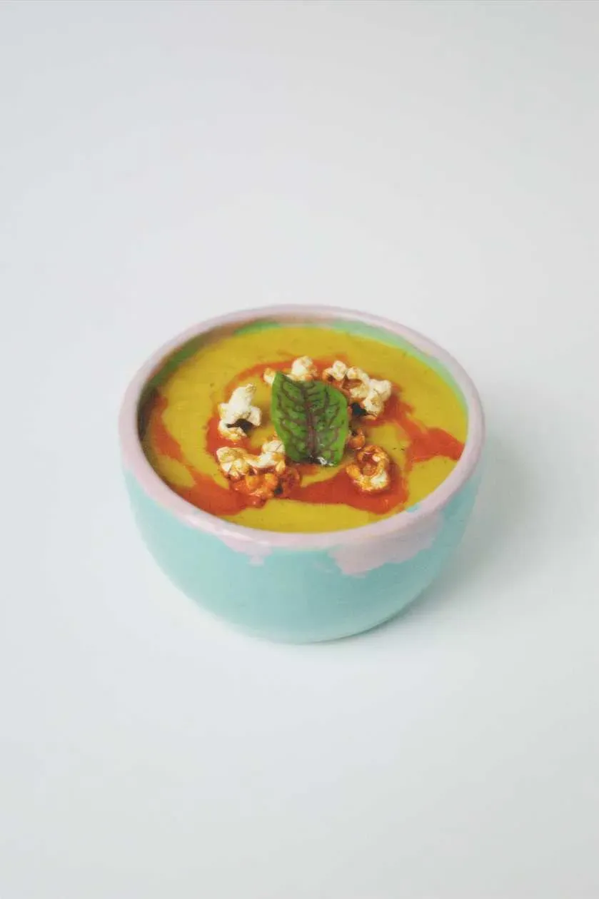 Corn Cream with Coconut Milk