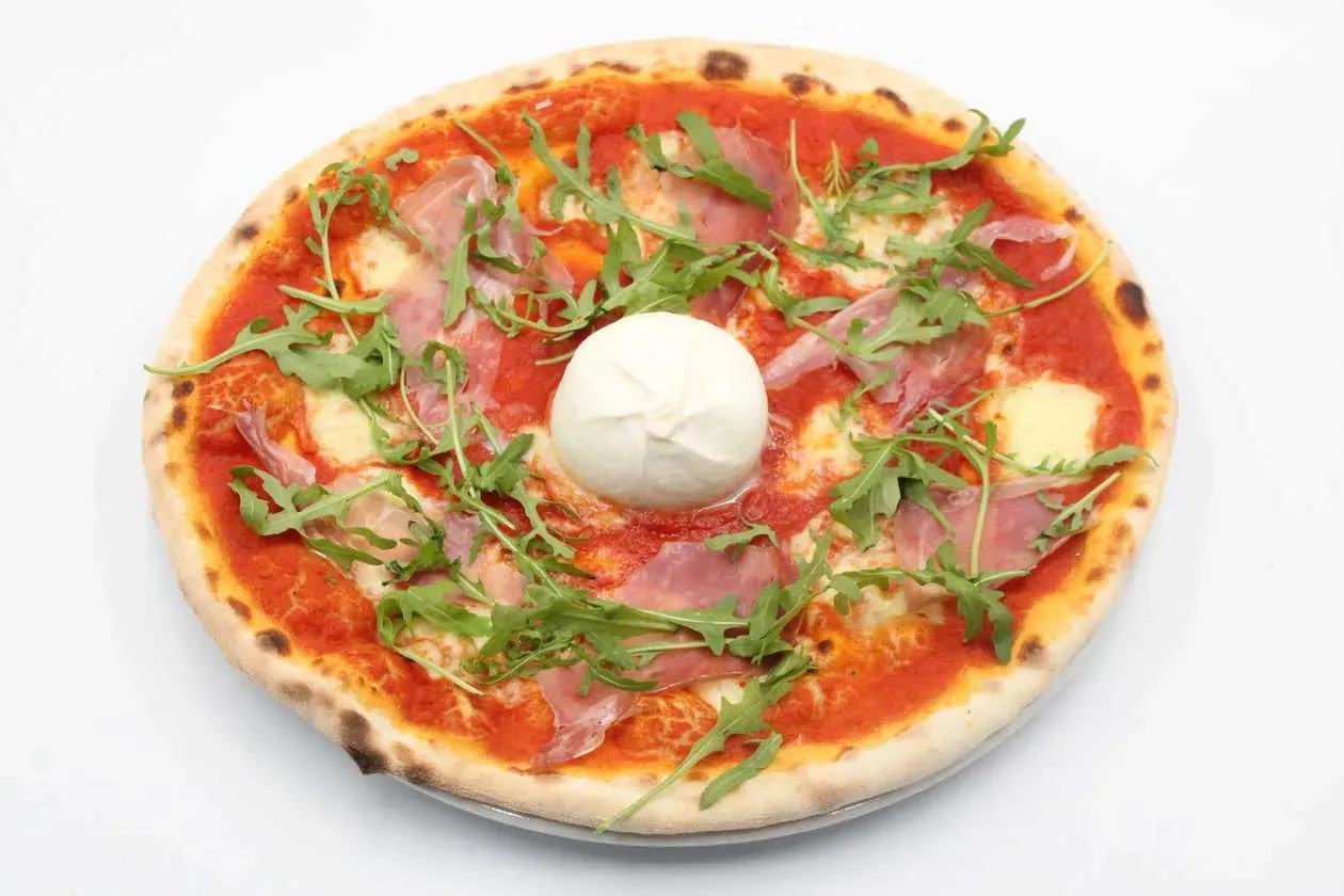 Pizza Burrata e Parma