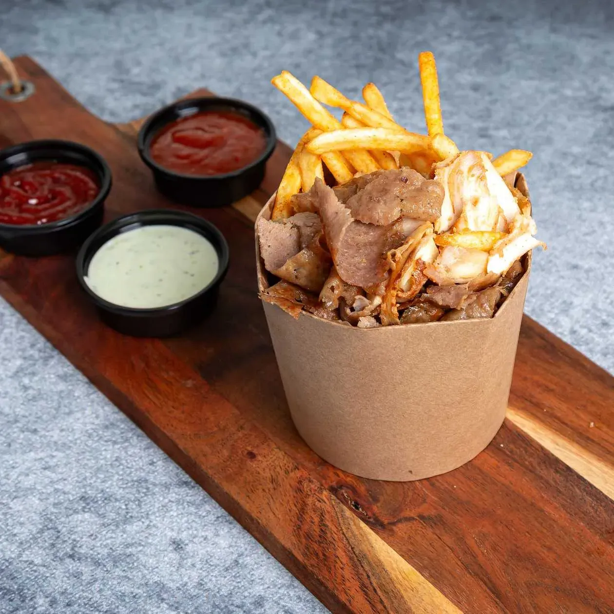 Kebab Box with French Fries