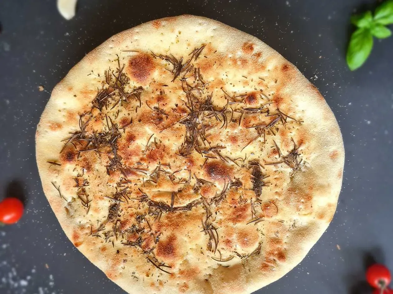 Focaccia + Garlic Olive Oil