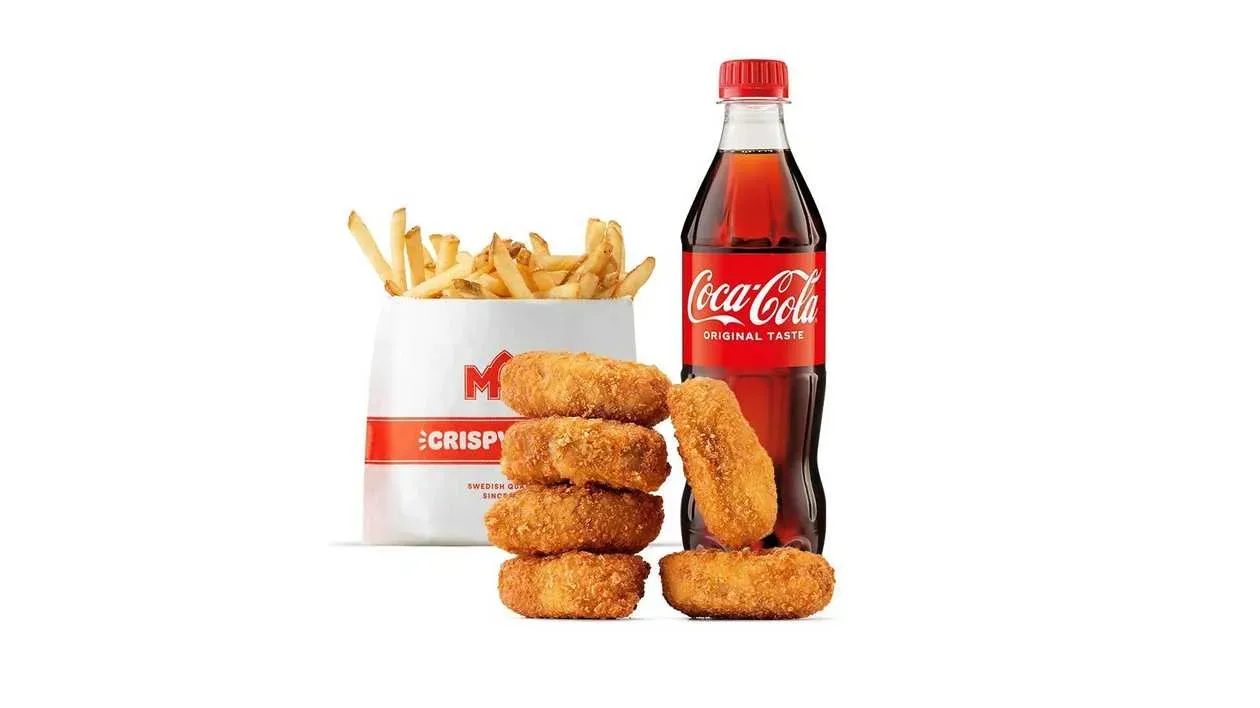 Crispy Green Nuggets 6 szt-zestaw