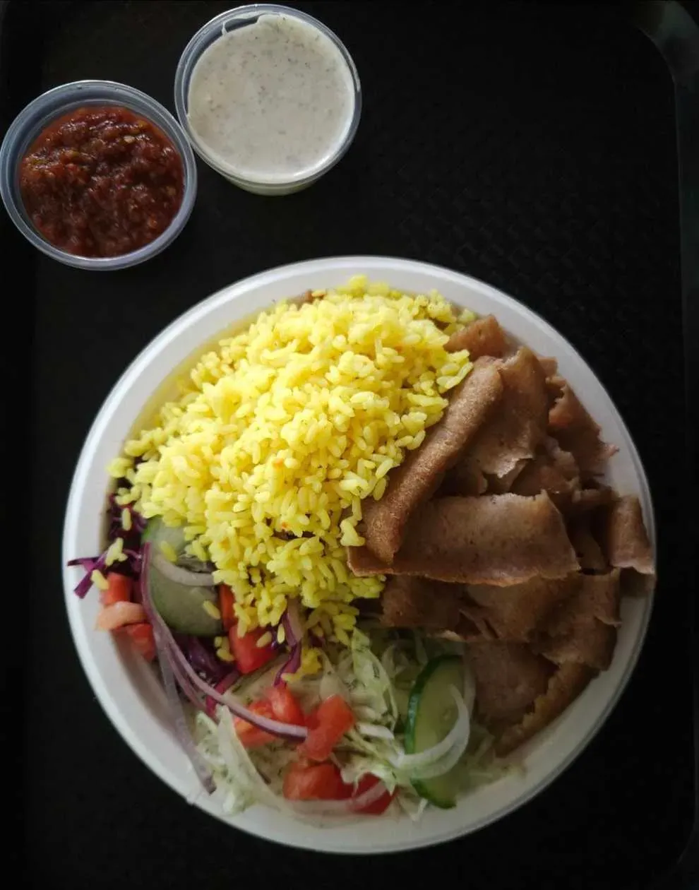 Meat, Rice and Salads Set