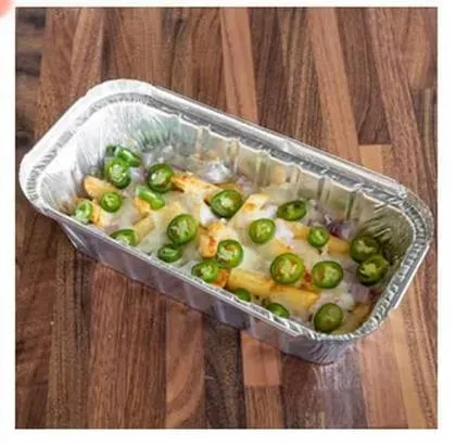 French Fries with Extras Baked Spicy