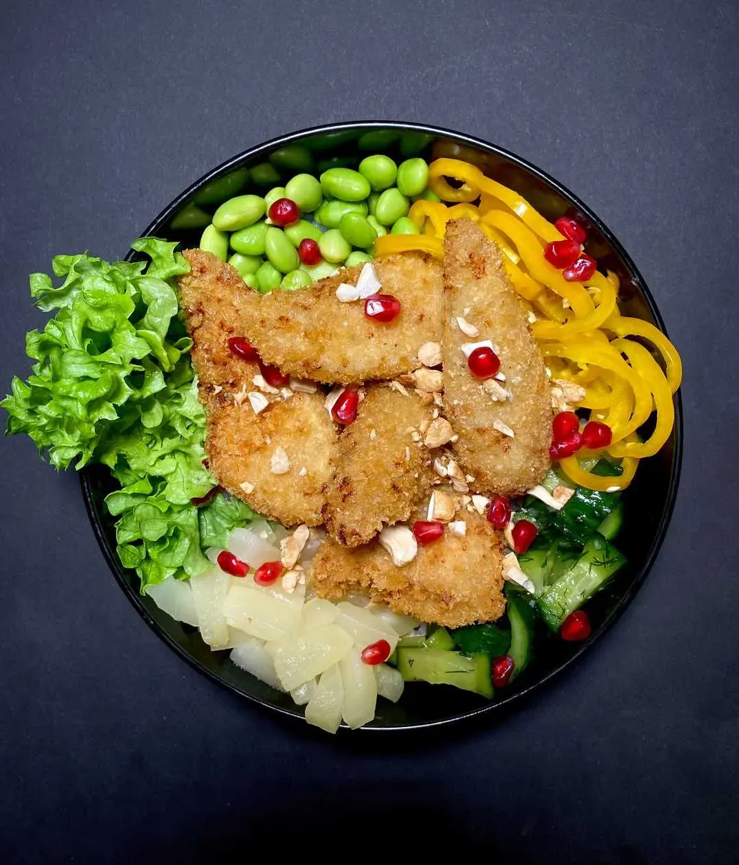Poke z KURCZAKIEM w PANKO