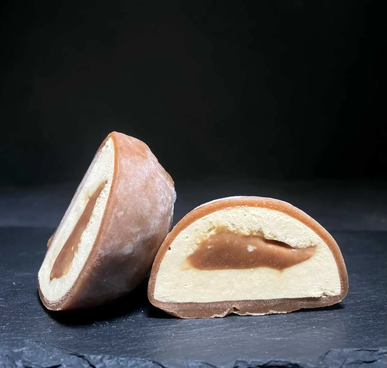 MOCHI czekoladowo-kawowa z karmelem🍫