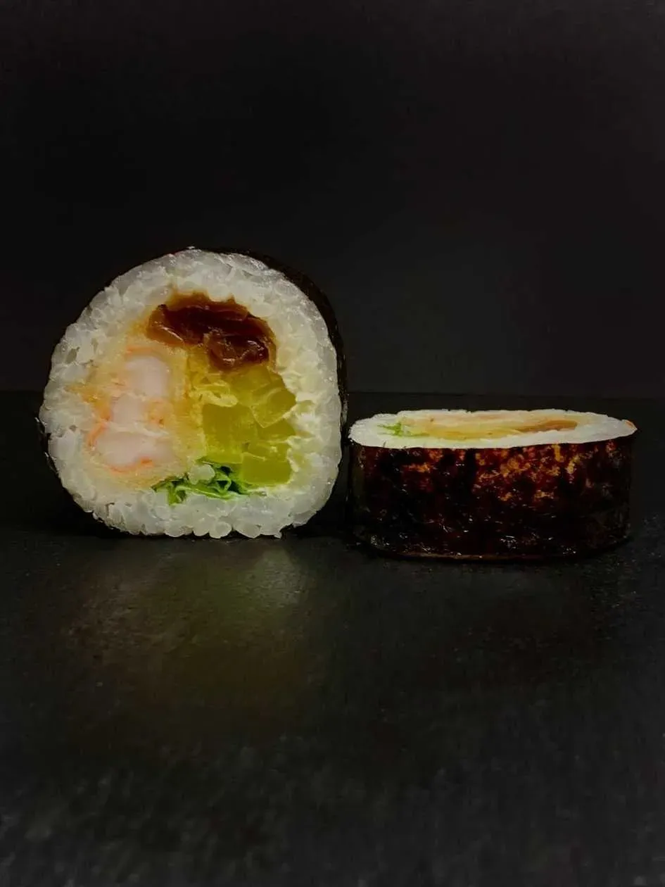 Futomaki Shrimp in Tempura