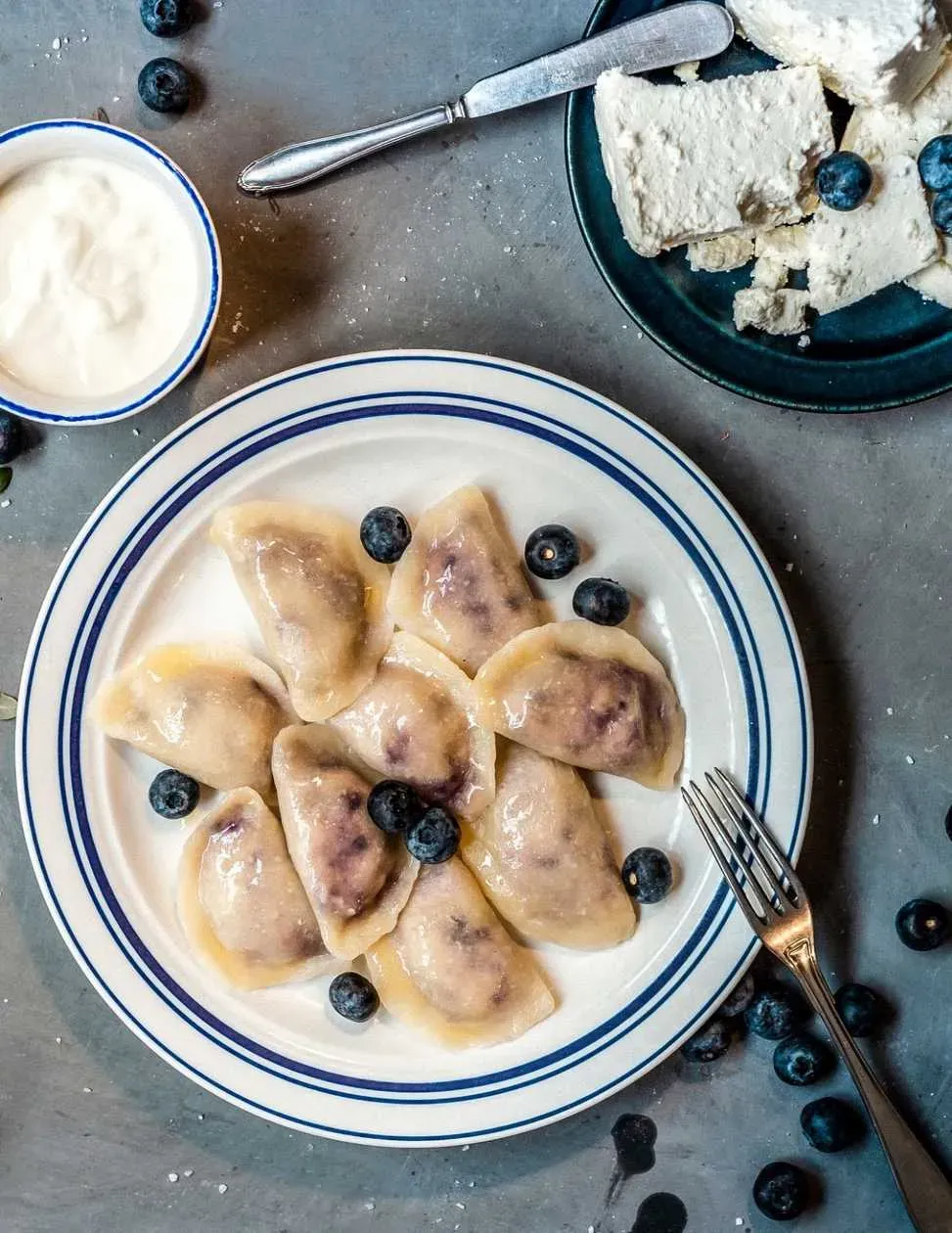 With Cottage Cheese