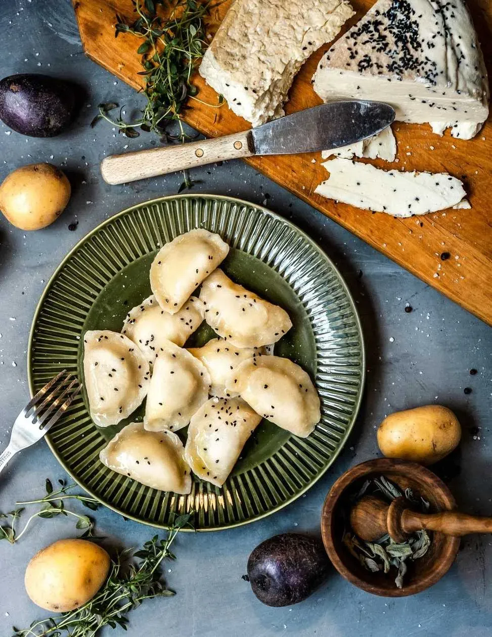With Goat Cheese and Nigella