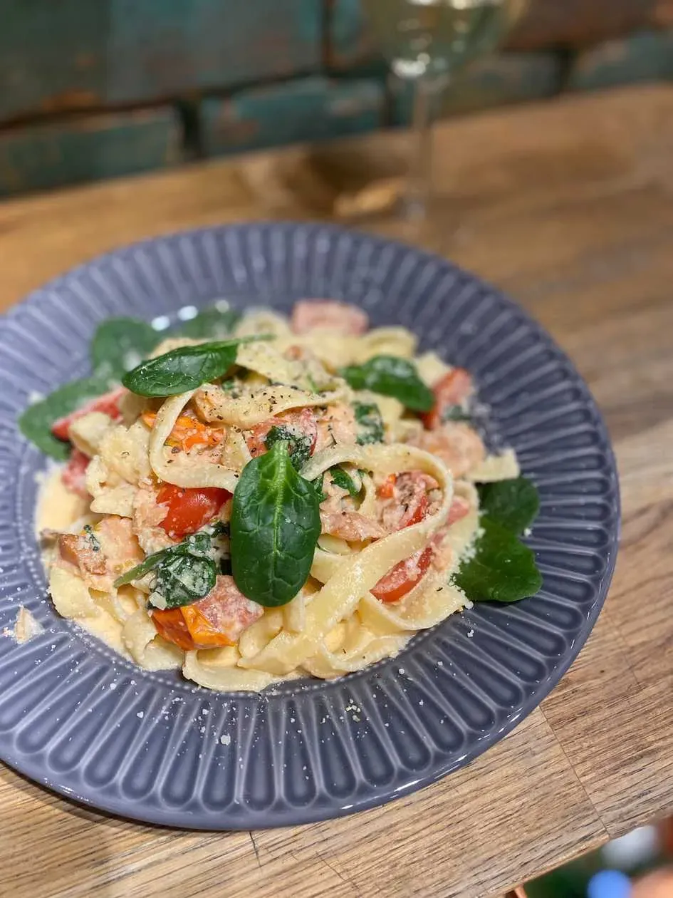 Tagliatelle with Salmon