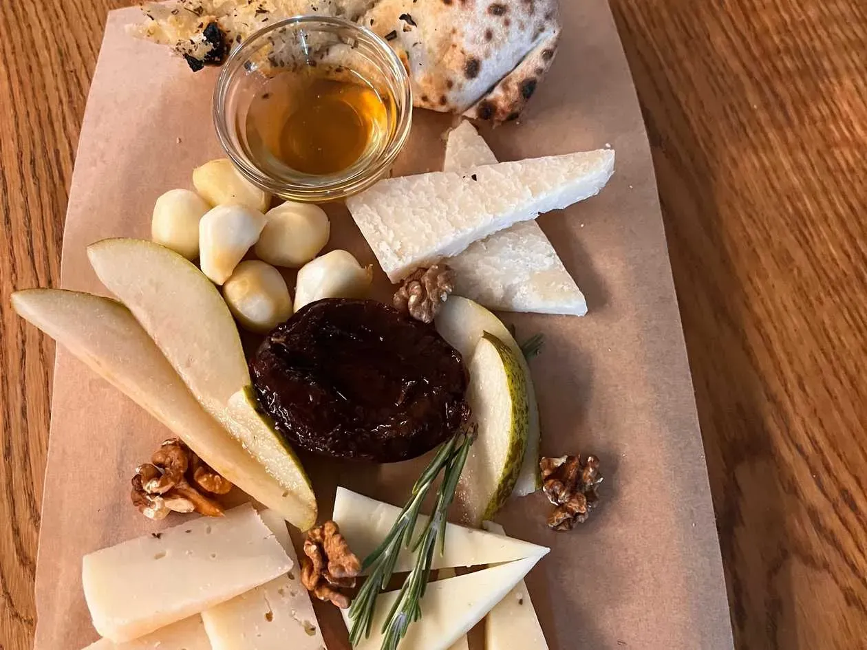Italian Cheese Charcuterie Board