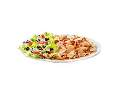 Kebap Greco na talerzu