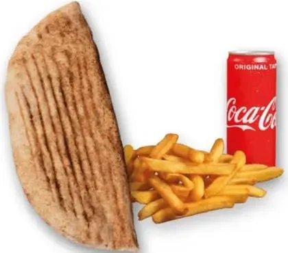 Medium Cheese Rollo + Coca-Cola 330ml + Fries