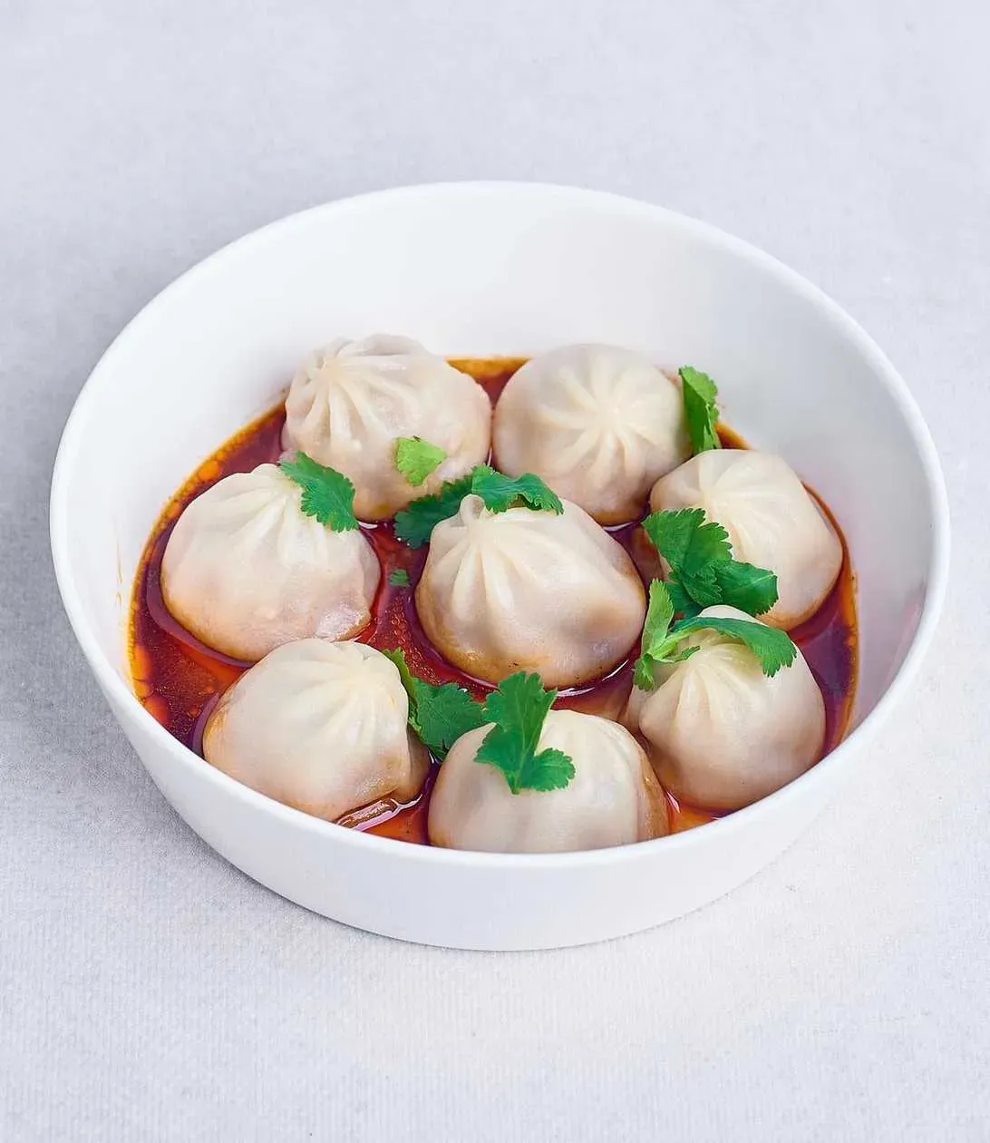 Xiao with pork, chives and coriander