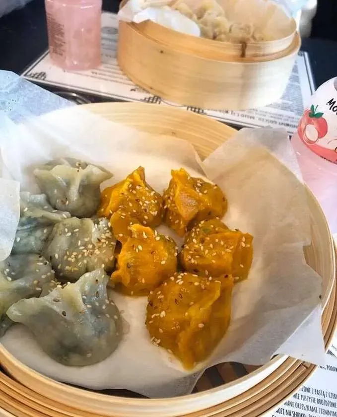 Mixed Jiaozi Dumplings in a Basket - 10 Flavors