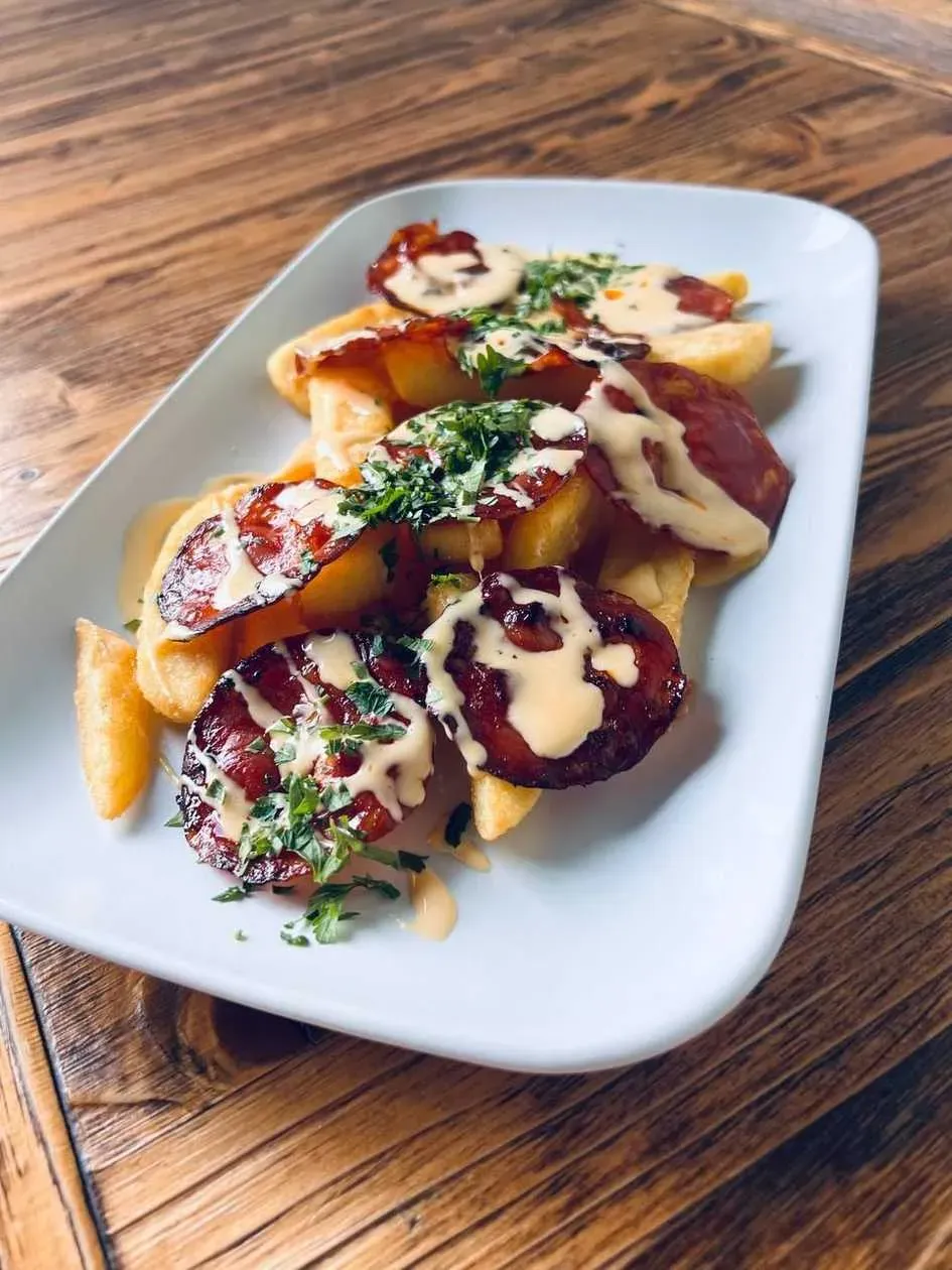 Fries with Chorizo