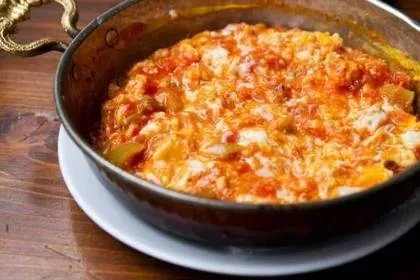 Spicy Turkish Omlette