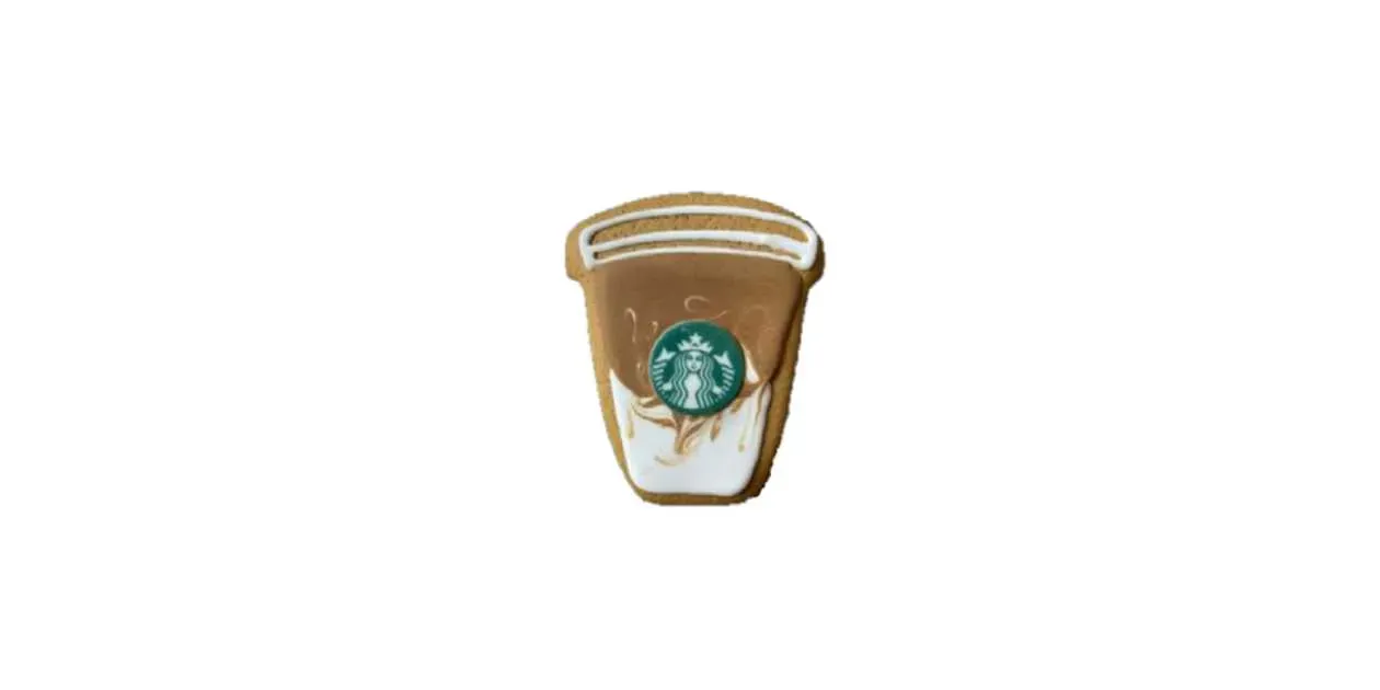 Ciastko Korzenne w kształcie Latte