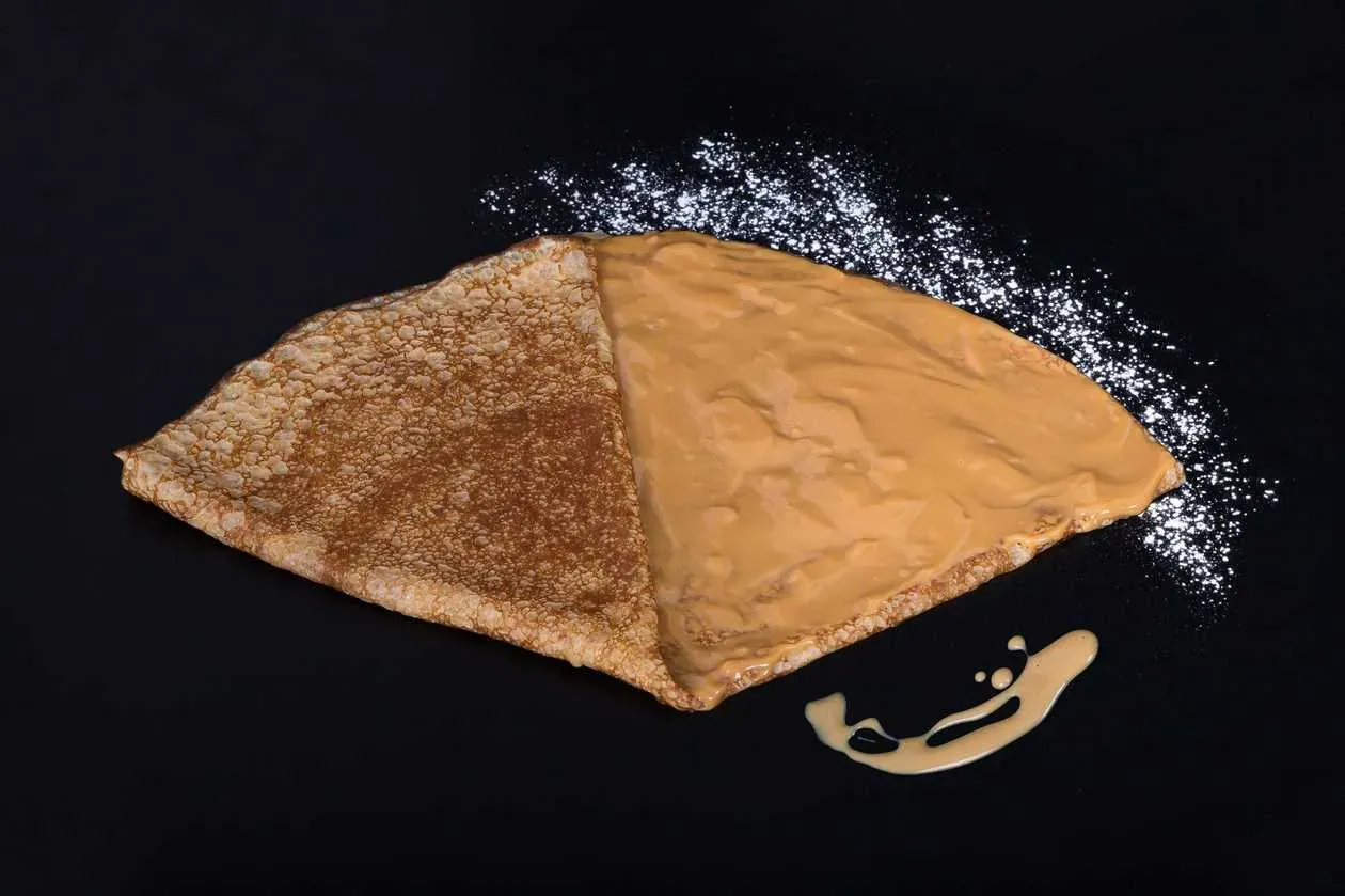 Crepe with Salted Caramel