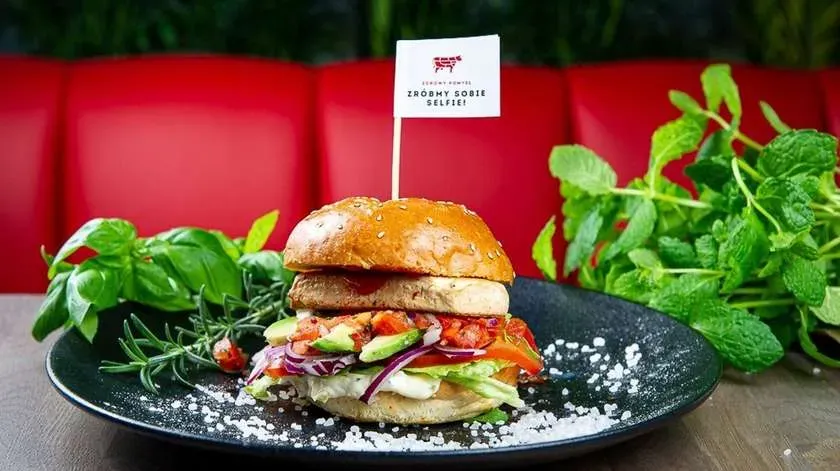 Mexican Tofu Burger