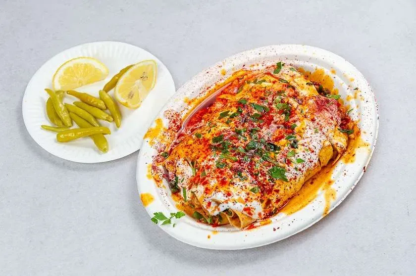 Tantuni on Plate
