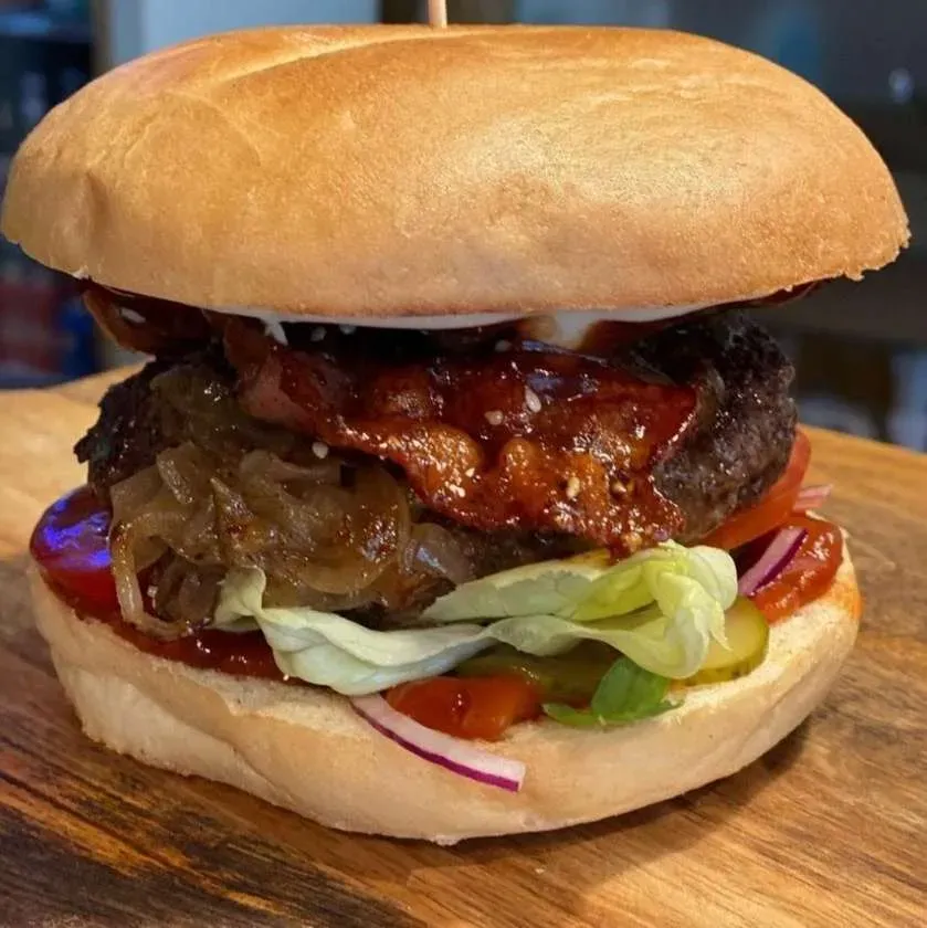 Beer Lager Burger