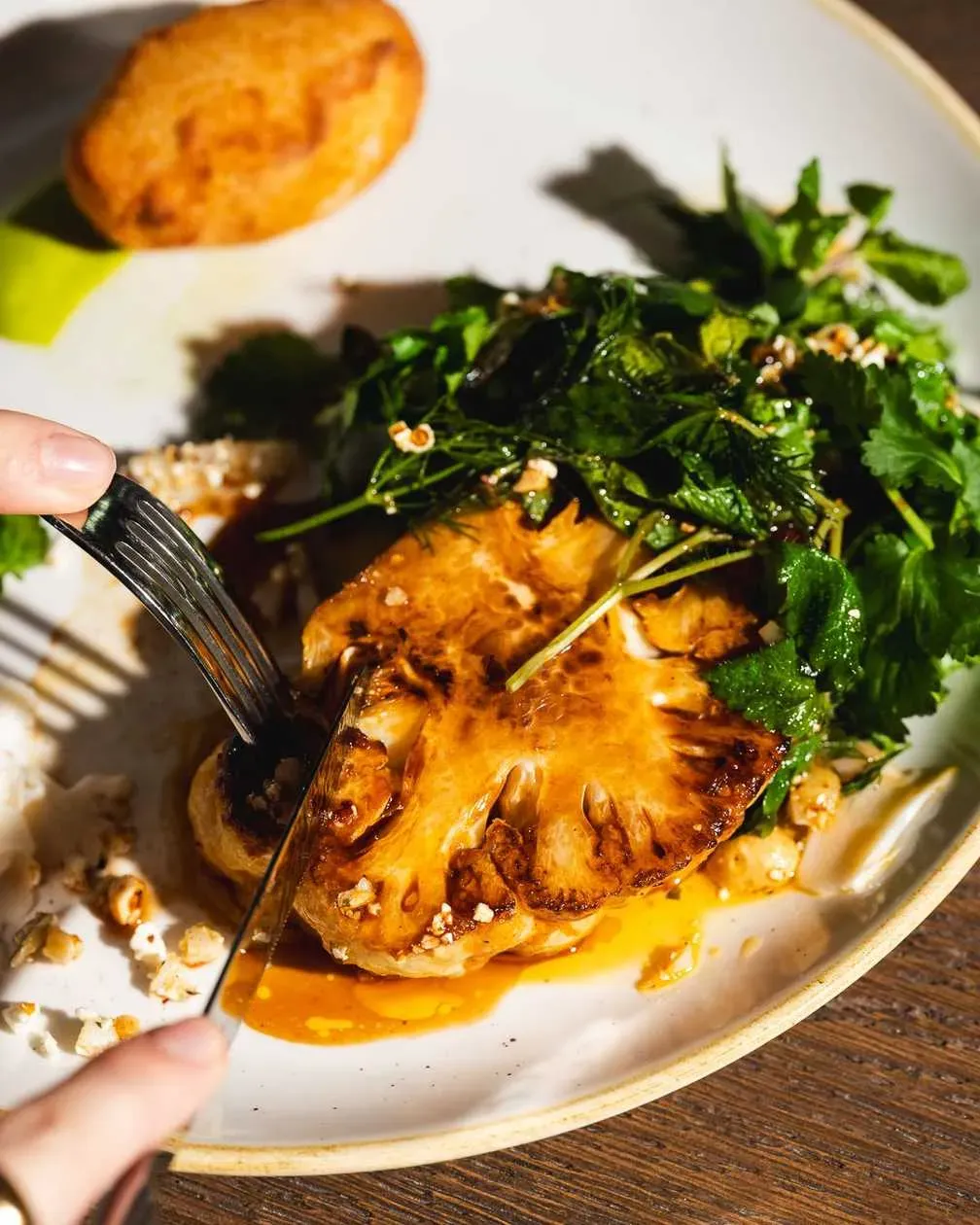 Roasted Cauliflower Steak