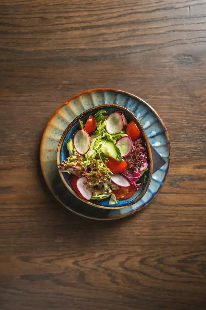 Fresh Mixed Sald, Citrus Dressing